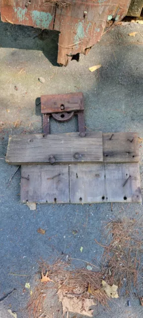 Antique Vintage Sliding Barn Door Hanger hardware