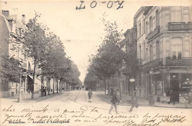 Belgique - BRUXELLES - Avenue d'Auderghem - Ed. L. L.