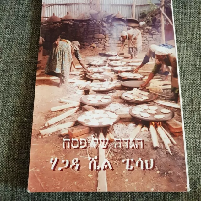 2006 Hebrew Immigration Ethiopian Amharic Haggadah Abyssinia VR Jewish Gift