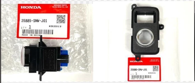 Genuine Honda Ignition Button Switch & Cover Set For Civic Type R FD2 FD1 2007-2009 - OEM 35885-SNW-J01