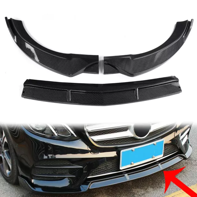 Sport Frontspoiler Lippe Carbon für Mercedes W213 E-Klasse 2016-2020 AMG-Line