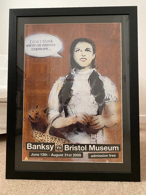 額装品/banksy bristol/バンクシー/Michelangelos
