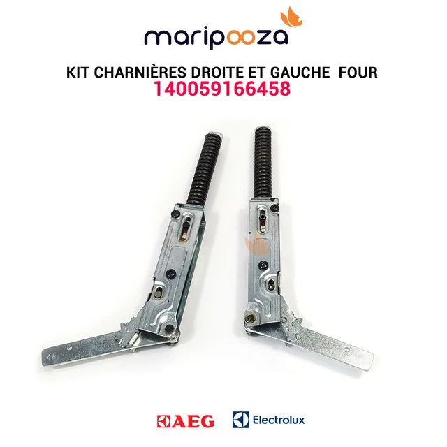 Kit charnières droite gauche  Four ELECTROLUX AEG  - 140059166458