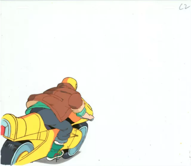 Captain Planet Wheeler Animation Production cel Hanna Barbera 1990-5 b3025