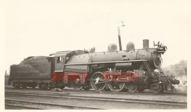 2B949 Rp 1936 Delaware & Hudson Railroad 460 Loco #501 Colonie Ny