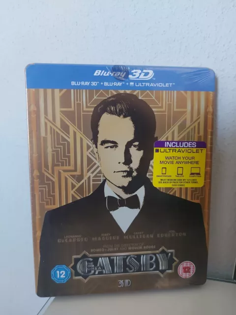 IL GRANDE GATSBY (the great Gatsby) BLU RAY+3d - steelbook-Limited Edition-EN