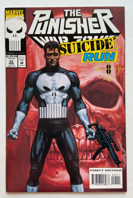 Marvel Comics The Punisher War Zone Vol 1 #25 1994
