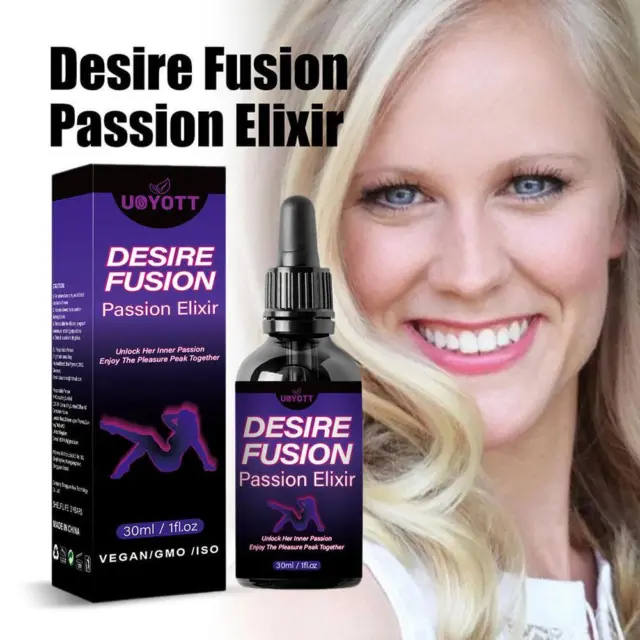 1x Desire Fusion Passion Elixir Drops Hormone Stimulus Drops Mesmerizing Drop  A