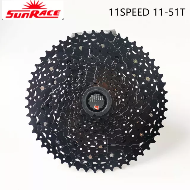 SunRace MS8 11 Speed MTB Bicycle Cassette Sprocket 11-51T Mountain Bike Flywheel