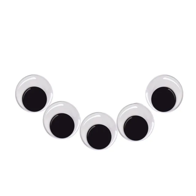 100 piezas de costura ojos tambaleantes ovalados movimiento autoadhesivo manual Google