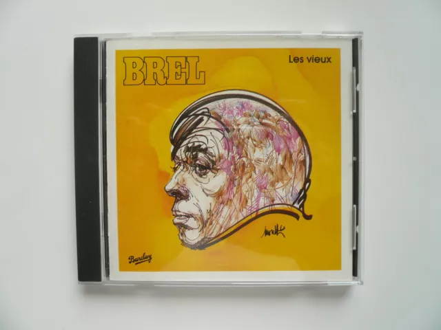 ✅ Jacques Brel : Les Vieux - CD