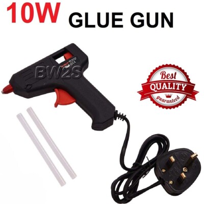 2 Bastoncini 10W 240V Artigianato fai da te adesivo Electric AM-Tech COLLA A CALDO MINI PISTOLA 