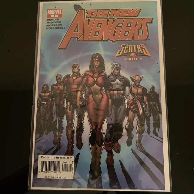 New Avengers #7 1st Appearance of Illuminati Marvel Comics 2005NM CGC IT 9.8?