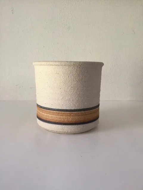 Studio Pottery Art Vase 5"  Pot Unglazed Unused