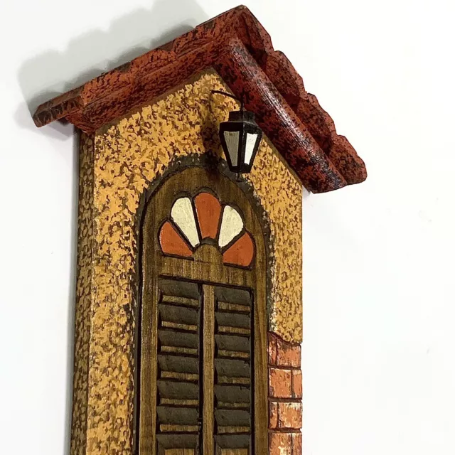 Replicated Tall House Facade 24” Alvaro Nunes Signed Hand Made 3D Pari São Paul