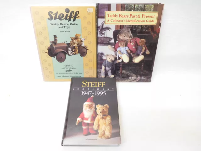 MES-53490	Teddybär/Spielzeug Literatur 3 St. Bücher mit leichte Gebrauchsspuren,