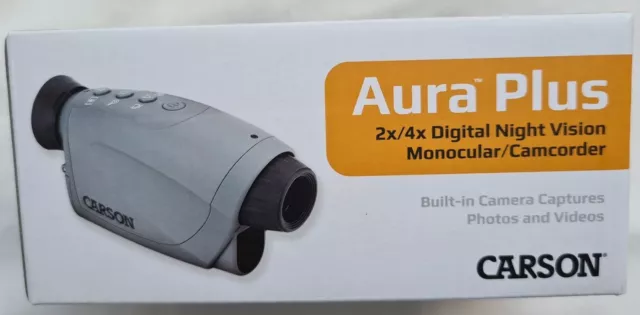 Carson 2-4x Aura Plus Digital Night Vision Monocular Camcorder