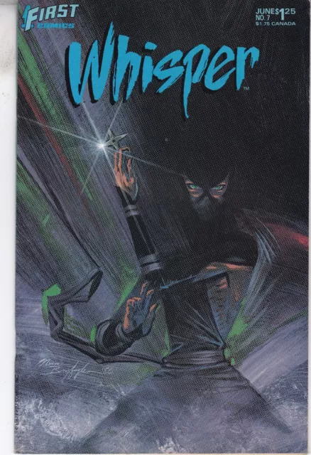 First Comics Whisper Vol. 2 #7 June 1987 Fast P&P Same Day Dispatch