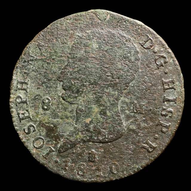 1810, 8 Maravedis Joseph Napoleon - 31 mm / 10.92 gr.