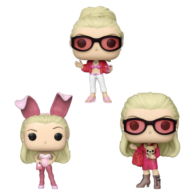 Funko Pop Lotto Pacchetto Di 3 Legalmente Biondo - Elle IN Lei Abiti Confezione