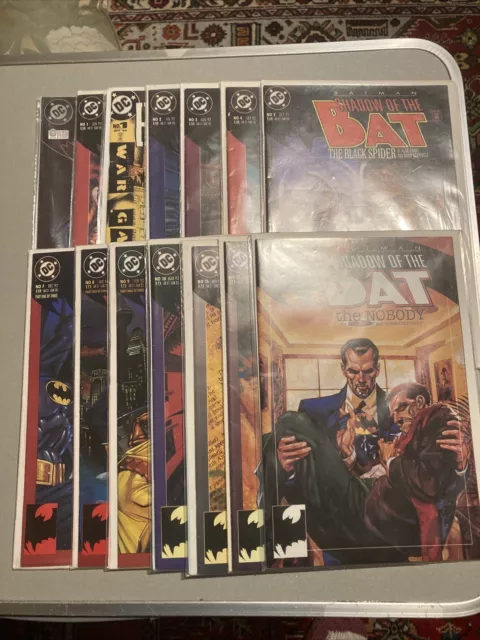 Batman Shadow of the Bat #0 to #94 Near complete (no #6) (DC 1992,1994) 94 FN