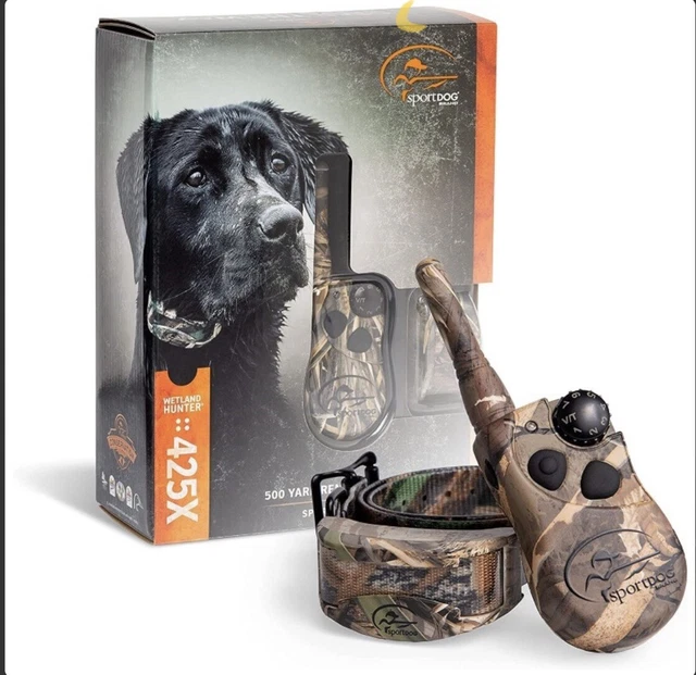 SPORTDOG FieldTrainer 425X 500 Yard e-Collar with Remote Dog Training System