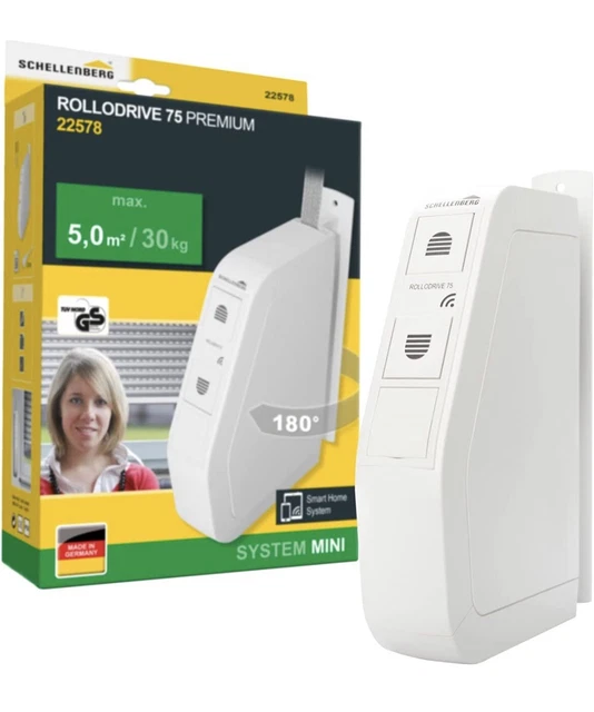 Tambor de cable eléctrico Schellenberg 22578 para RolloDrive 75 Premium
