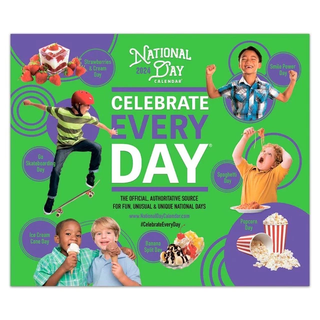 CALENDAR INK, National Day 2024 Desk Calendar £20.54 PicClick UK