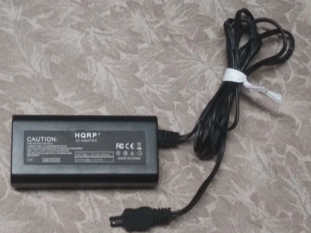 HQRP AC Adapter Charger for ?JVC Everio GR-D770 GR-D770U GR-DA30US GZ-MG20
