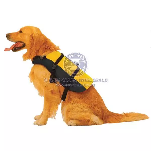 Dog Life Jacket -  Puppy Dog Safety Swim Vest PFD - Burke Pet PFD