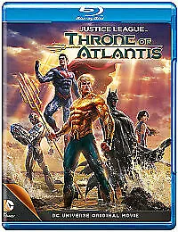 Justice League: Throne of Atlantis Blu-Ray (2015) Ethan Spaulding cert 15