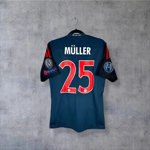 Flocage Officiel - Bayern Munich, Muller, 2015/2016, Home, Blanc – Footpress