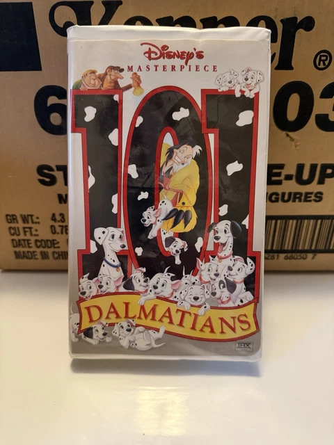 WALT DISNEY'S MASTERPIECE Collection 101 Dalmatians VHS 1999 Edition ...