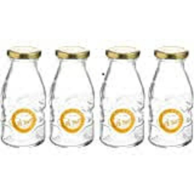 Kilner Milchflasche 189ml - VIERERPACK