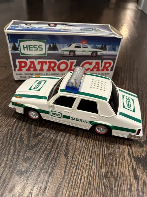 1993 HESS Truck Patrol Car in Original Box