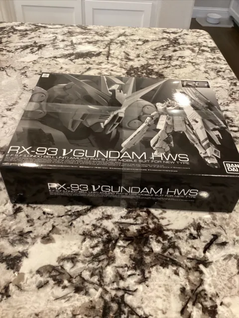 RG RX-93 V-Gundam HWS (Clear Color) 1/144 . Premium P-Bandai - US Seller