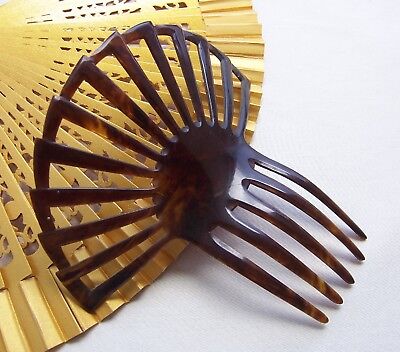 Art Deco hair comb Spanish style sunray design hair accessory