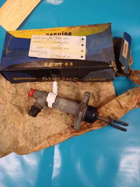 Jaguar Mk X 4.2 Rhd  1964-On Oe Dunlop Clutch Master Cylinder Nos