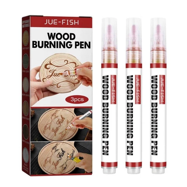 Adecuado para marcadores de pluma abrasadora hágalo usted mismo para marcador de pluma abrasadora bolígrafo de madera para quemar