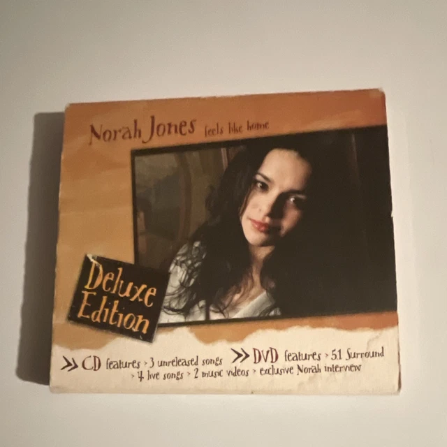 NORAH JONES FEELS Like Home CD DVD Deluxe Edition EUR 9,16