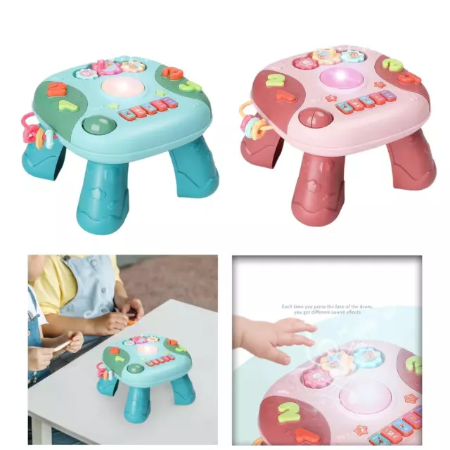 Musical Learning Activity Table Educational Learning Toy for Infants Kids