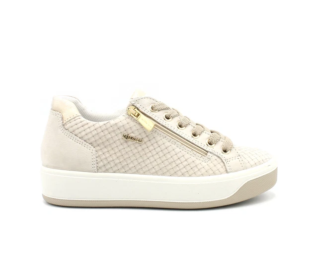 Igi Co Chaussures pour Femmes Igi & Co Et en Cuir Baskets Été Compensées Interne 2