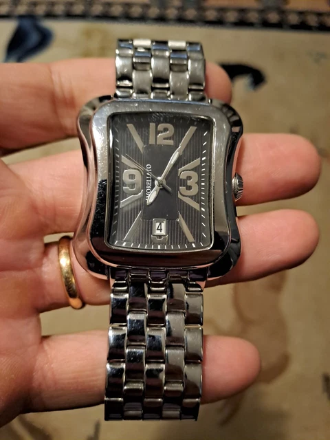 Morellato Orologio Uomo R0151134005 - Cassa Acciaio 40mm, Cinturino In Tessuto, Movimento Quarzo