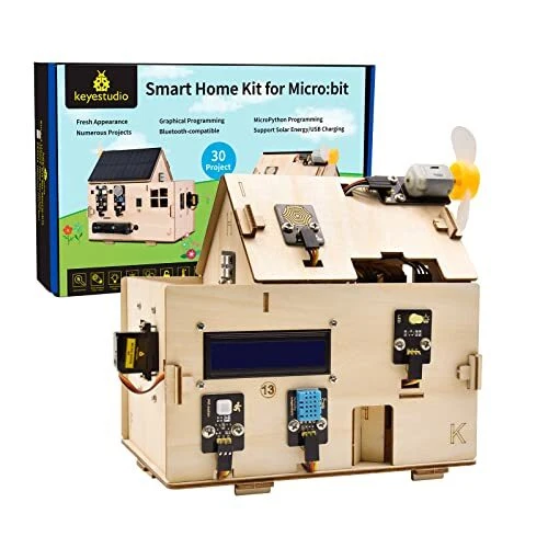 Microbit Smart Home Starter Kit for BBC Micro:bit V2 (), Without Micro:bit