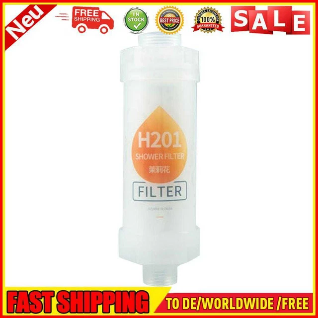 Filtro de ducha de fragancias suministros de baño para eliminación de cloro (flor de jazmín)