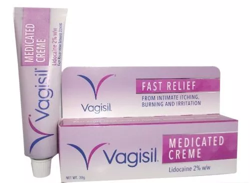 Vagisil Cream Fast Relief From Feminine Itching - 30g