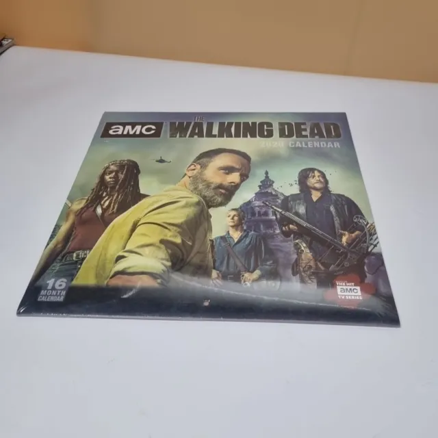 The Walking Dead  2020 Square Wall Calendar 16 Month Collectable