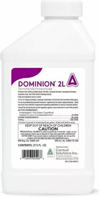 Dominion 2L Insecticide Termiticide - 27.5 Oz