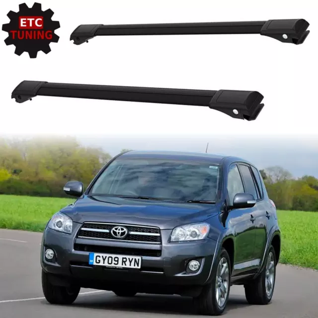 Fits for Toyota RAV4 MK3 XA30 2006–2012 Cross Bars Black