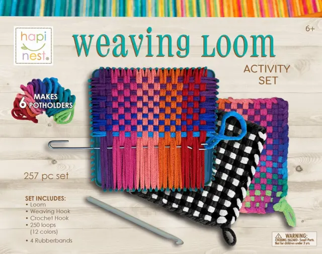 Make Your Own Potholders Weaving Loom Kit Arts and Crafts Kit for Kids Girls and